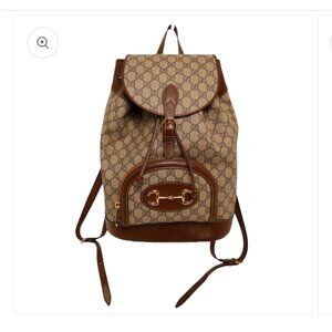 Gucci 1955 Horsebit GG Supreme Canvas Backpack